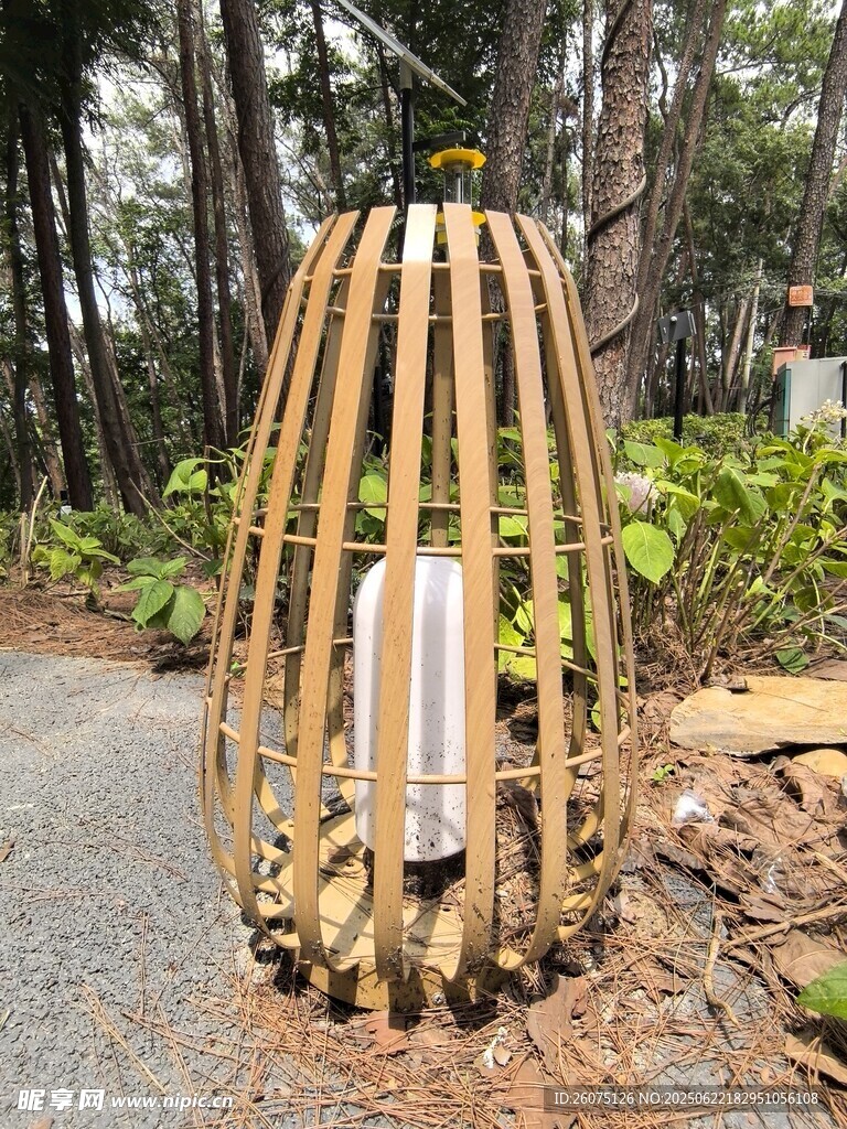 竹制户外灯笼