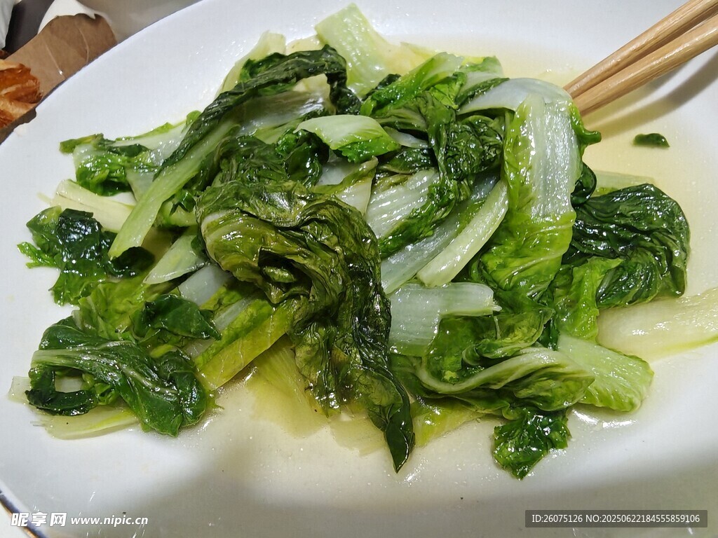 清炒小白菜