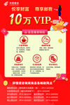 10万VIP会员权益海报