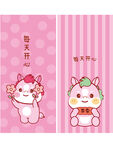 可爱卡通小马书签设计图