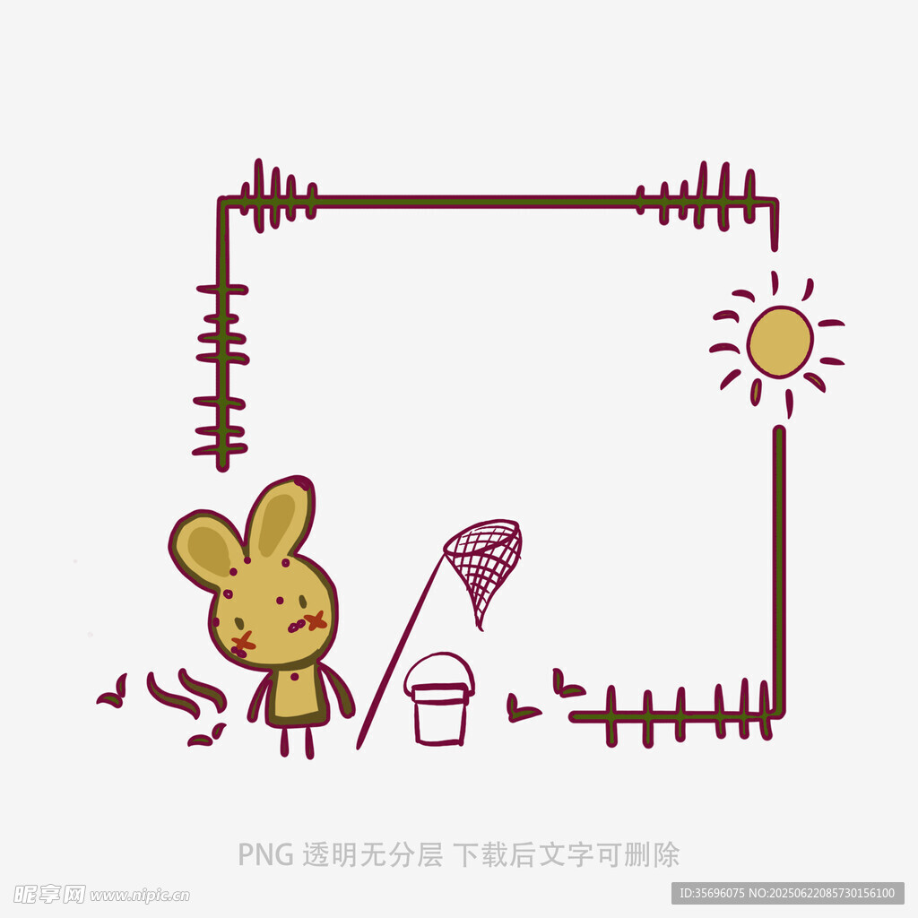 小兔绘画场景