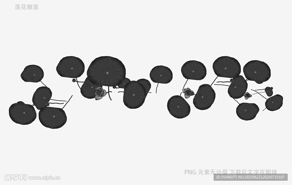 黑色圆形图案排列装饰