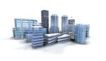 现代城市建筑群