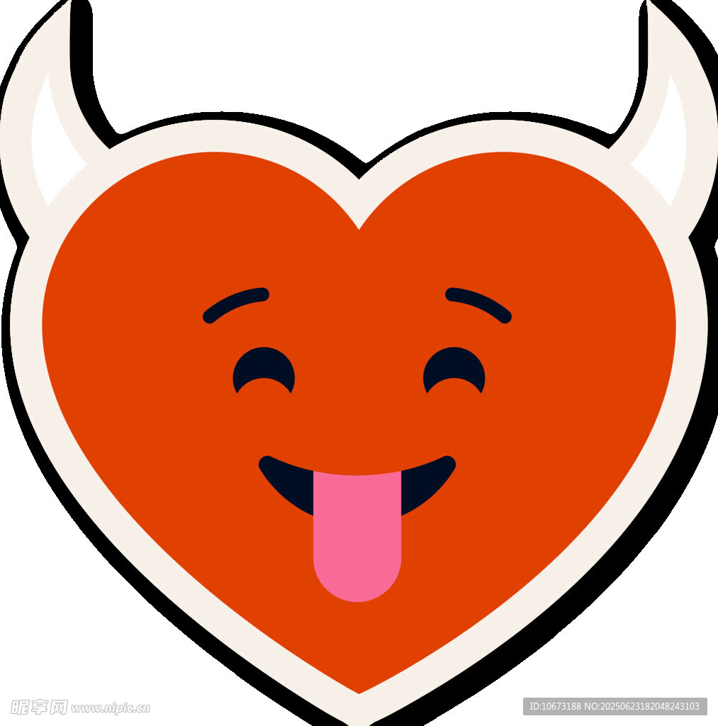 爱心小恶魔表情