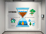 沙漏中的环保世界