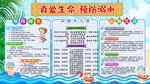 珍爱生命预防溺水宣传页