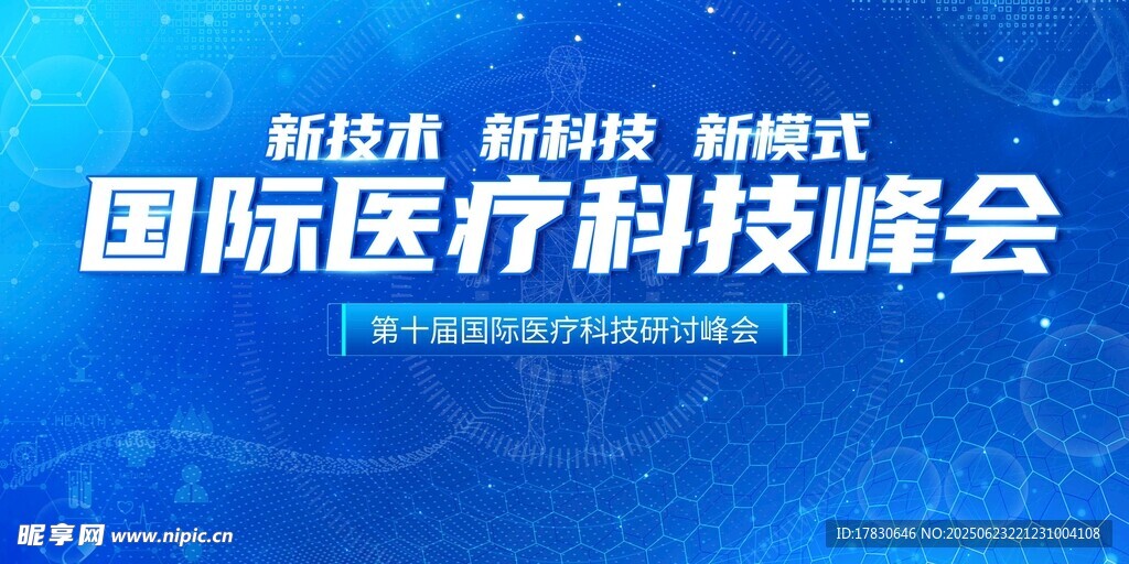 国际医疗科技峰会宣传图
