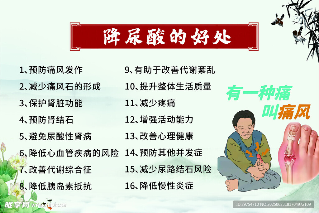 降尿酸