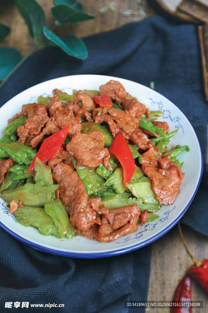 苦瓜炒肉