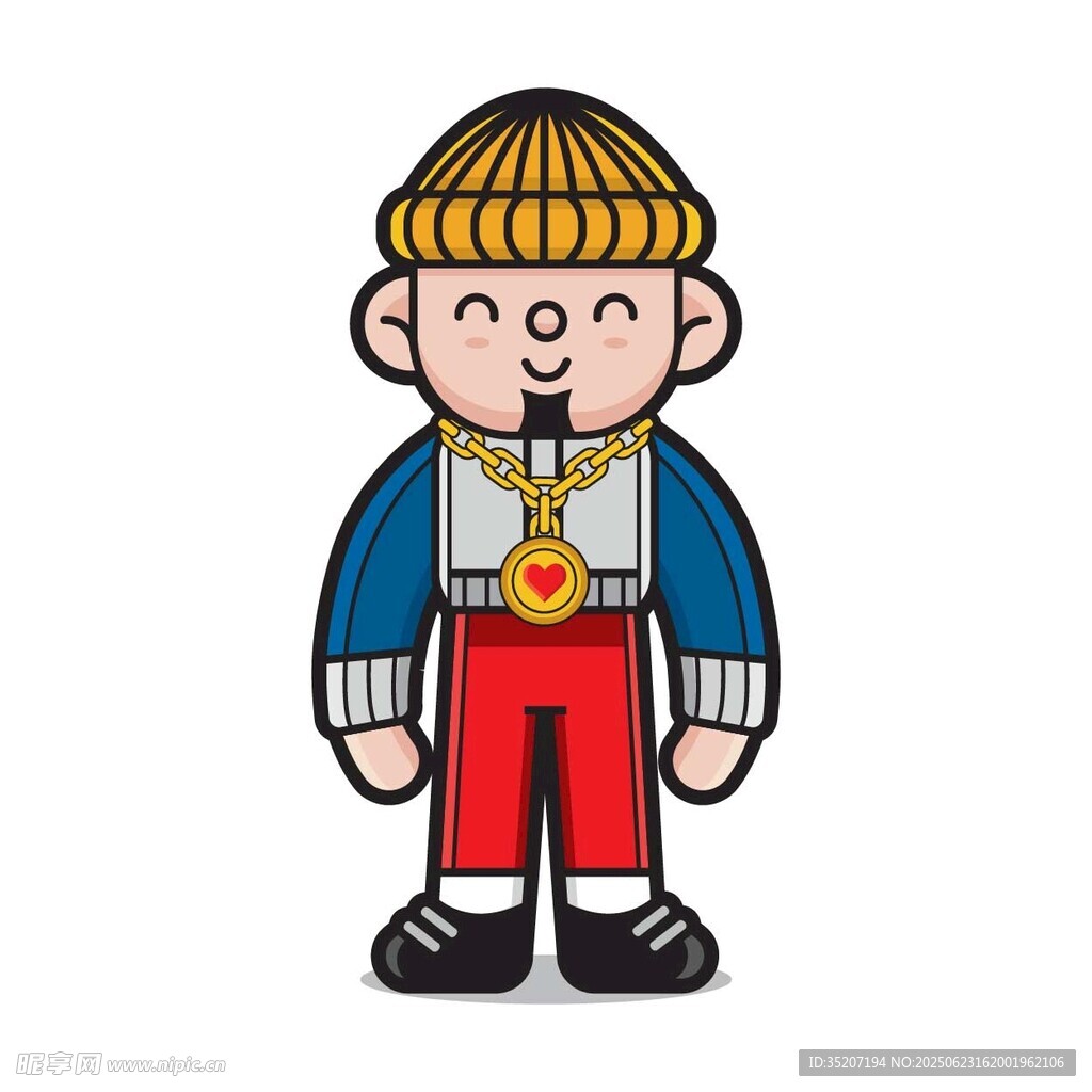 卡通男孩形象 