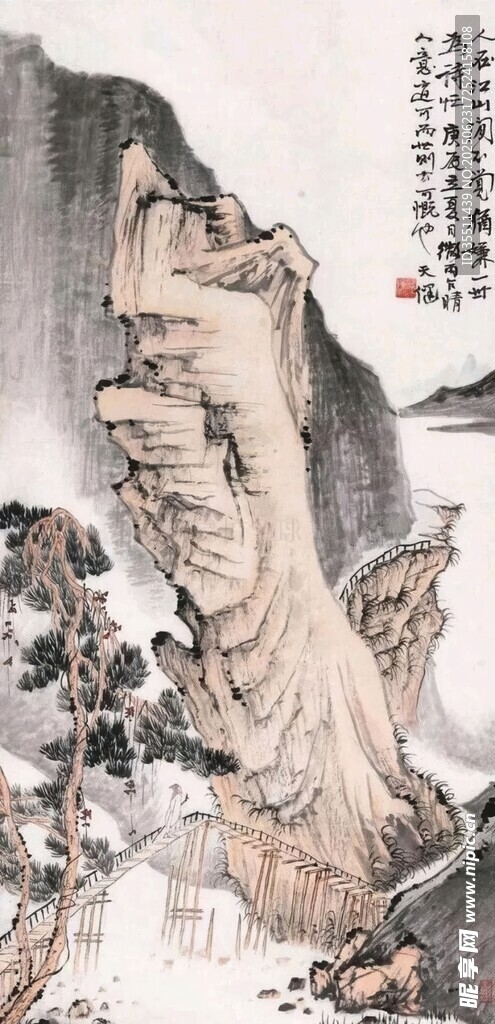 水墨画