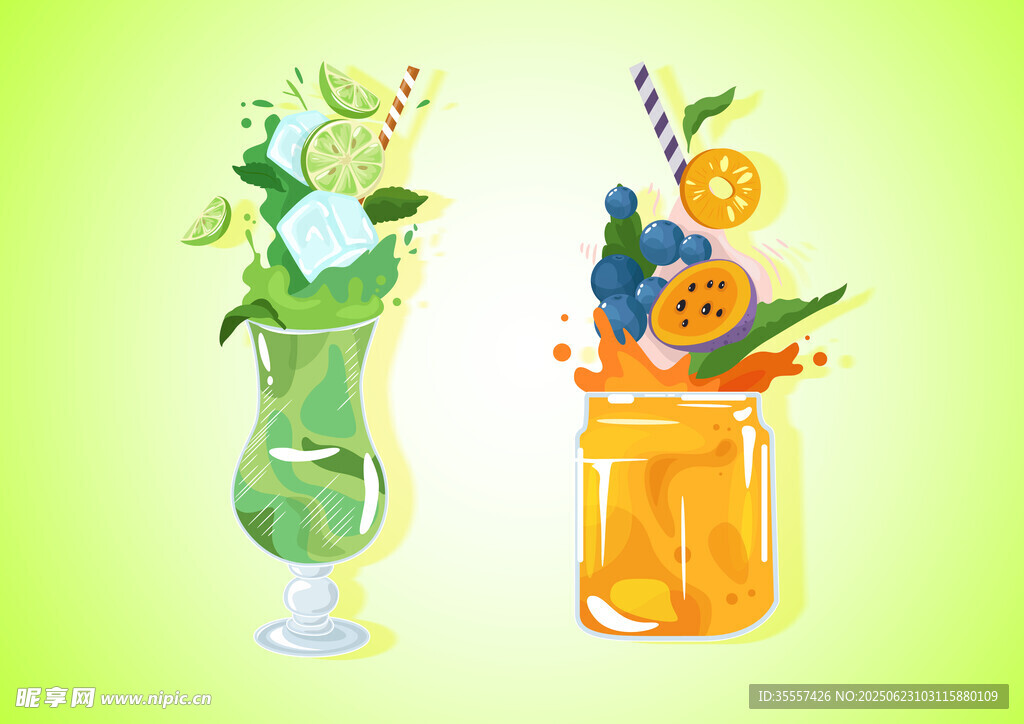 夏日特色鸡尾酒