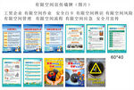 有限空间宣传墙牌图片