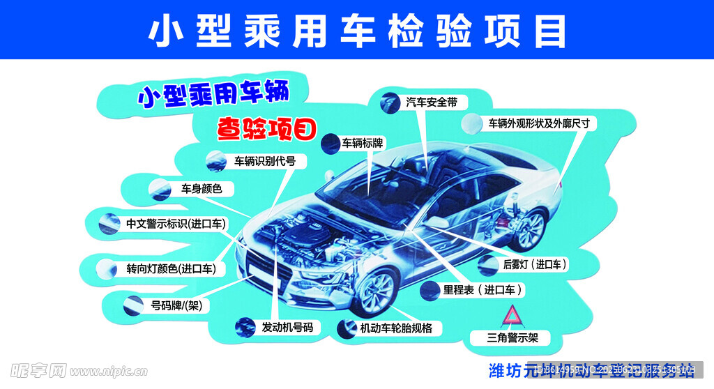 小型乘用车检验项目