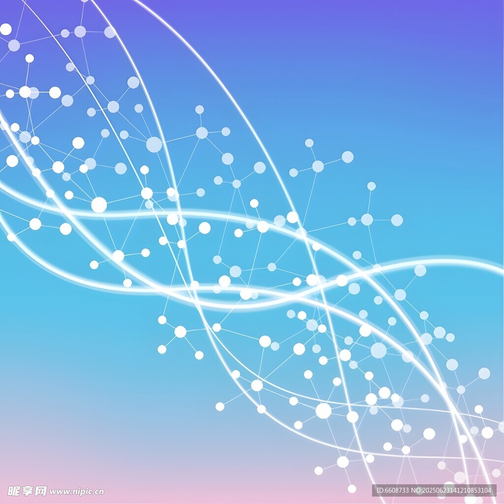 梦幻渐变线条背景图案