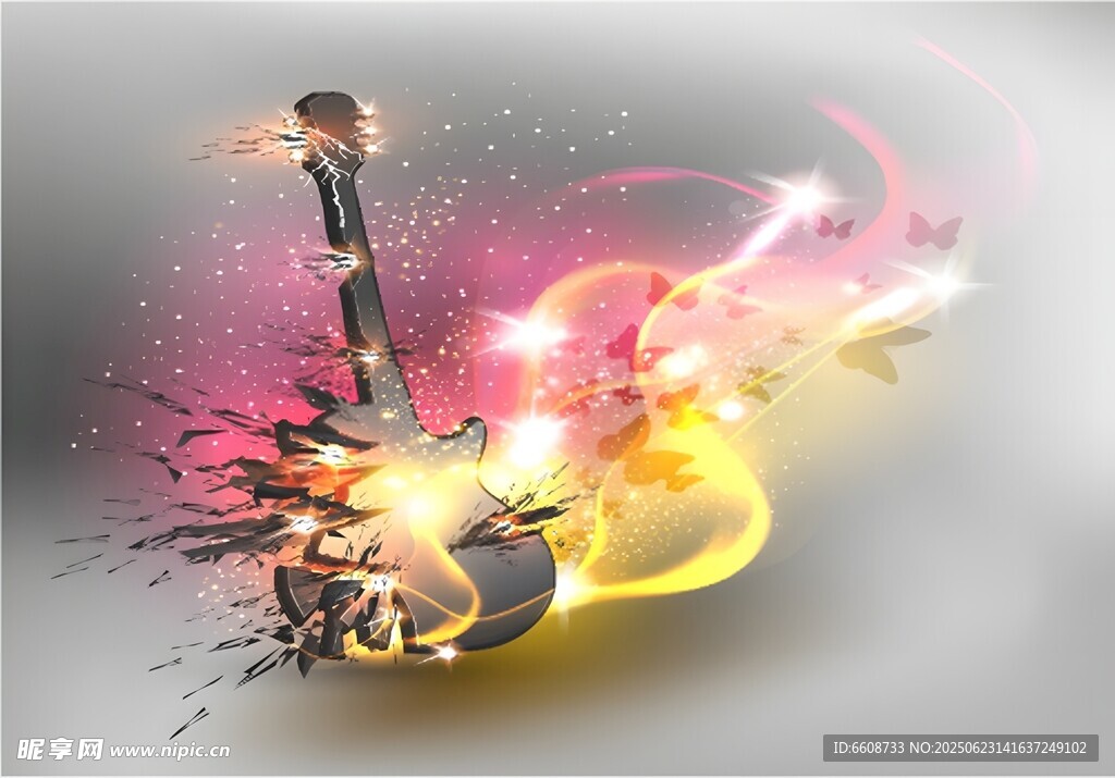 奇幻魔法火炬特效画面