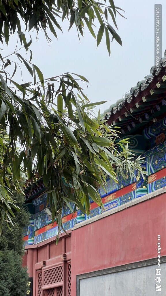 中式古建筑一角