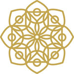 金色几何花纹图案