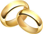 金色情侣婚戒