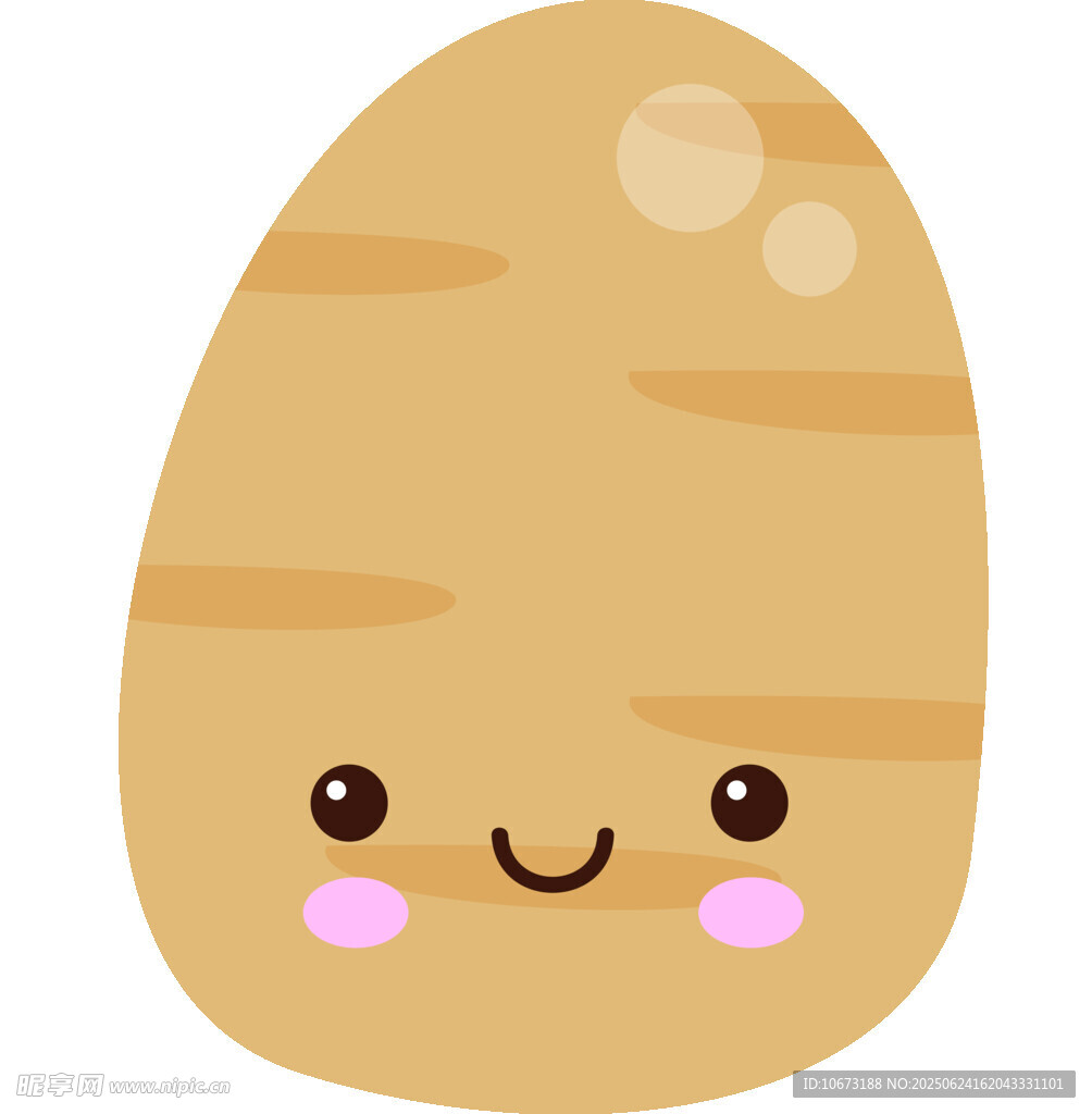 可爱土豆卡通形象