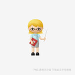 女教师人偶形象展示