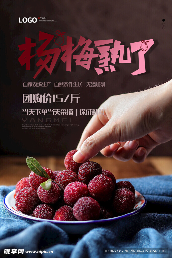 杨梅海报