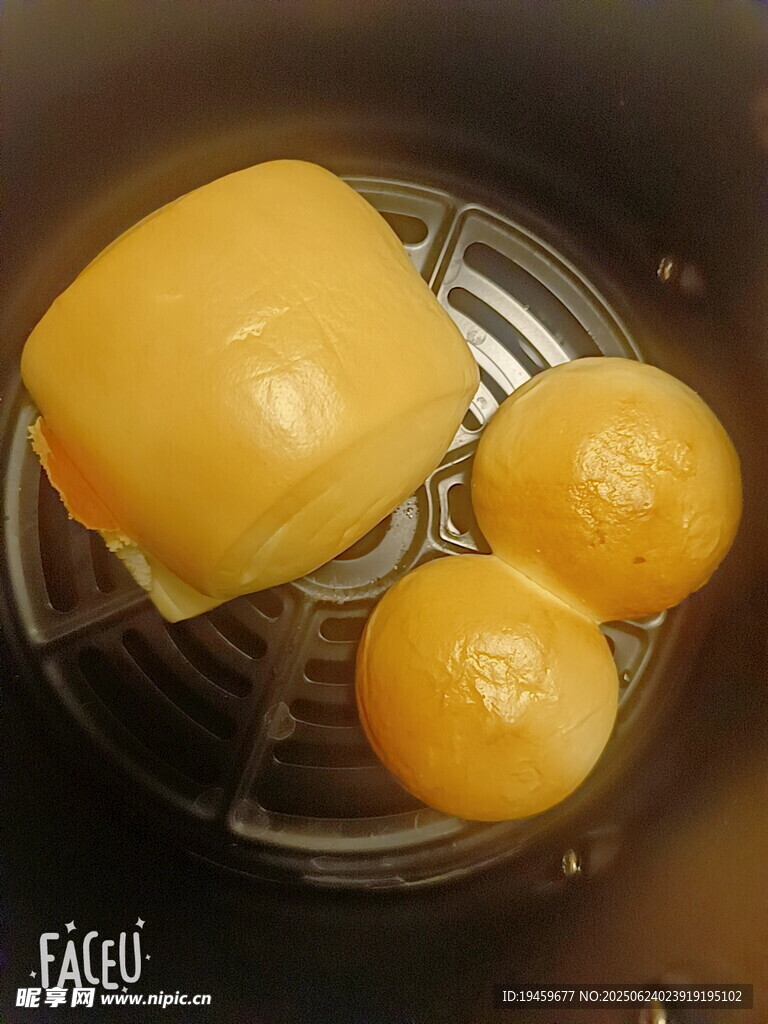 空气炸锅烤馒头