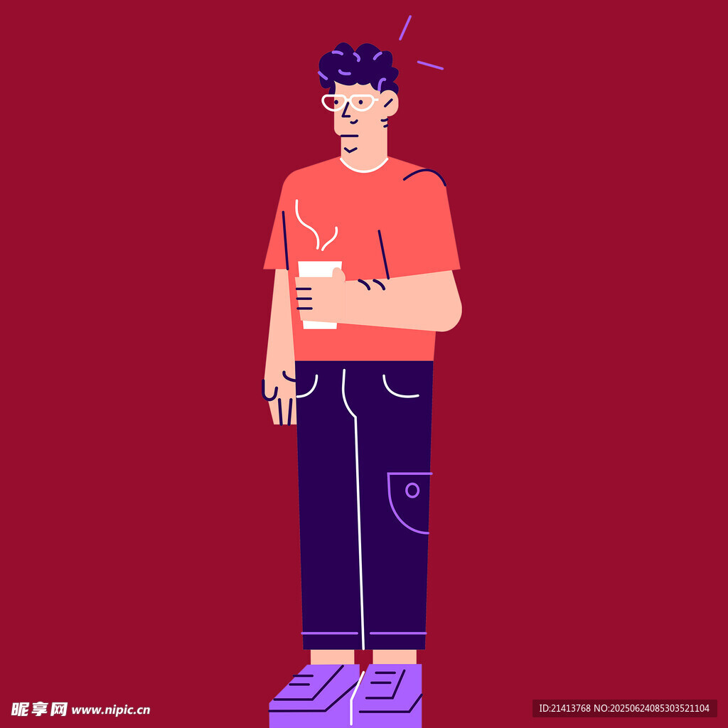 时尚潮男形象
