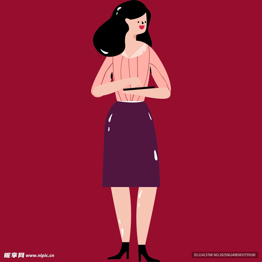 优雅职场女性形象