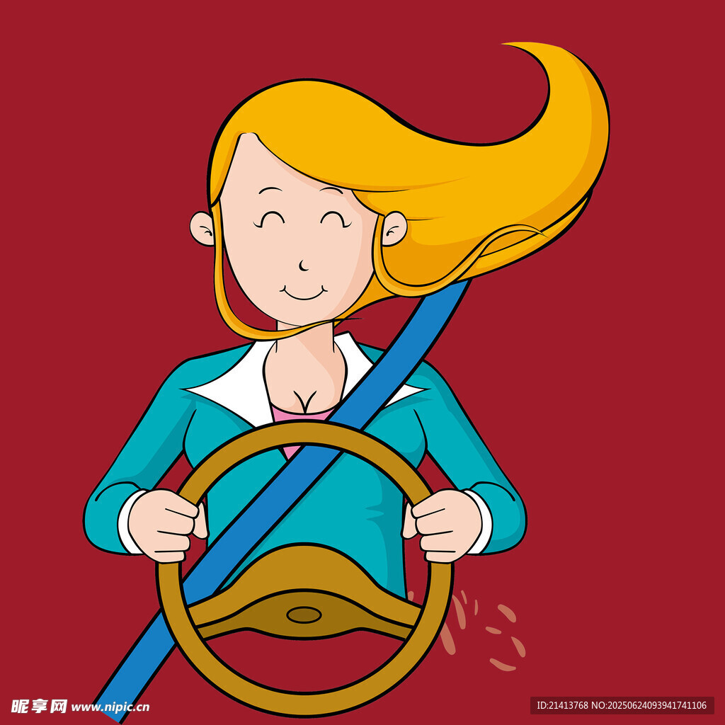 女子驾车遇故障无奈表情