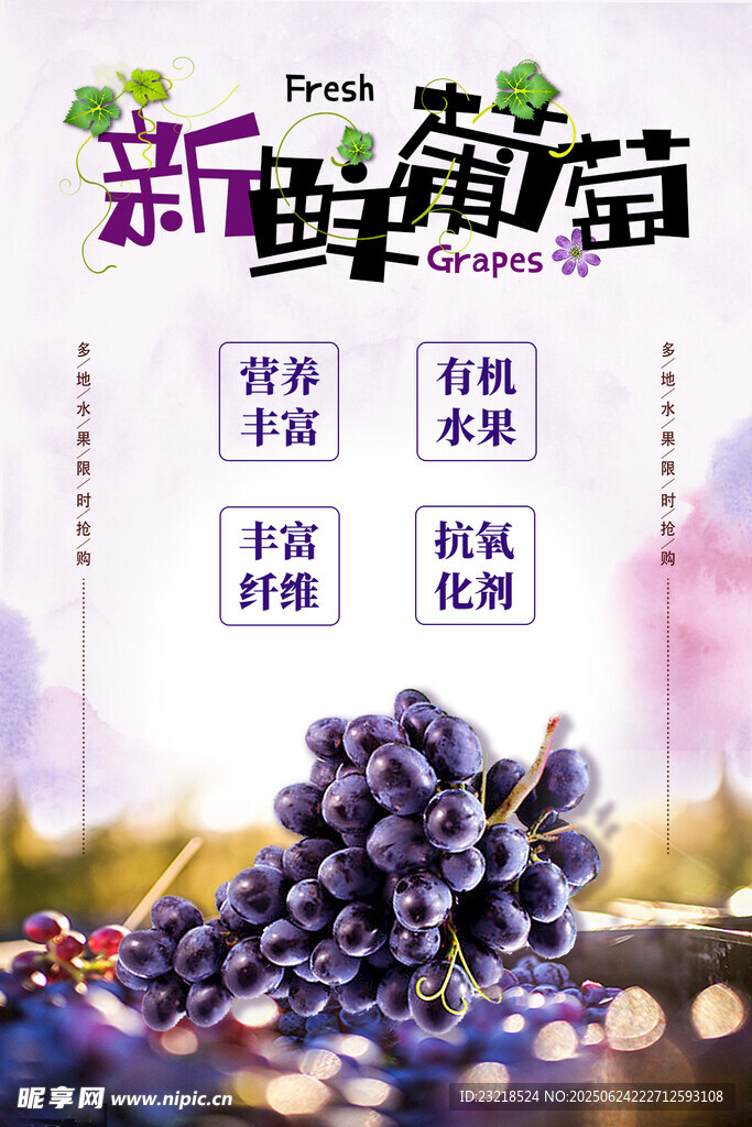 葡萄海报