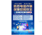 防范电信诈骗宣传海报