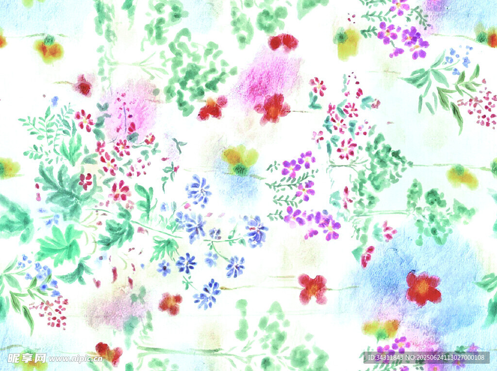 手绘花 