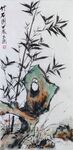 水墨风竹子