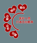 医护人员打造五心服务