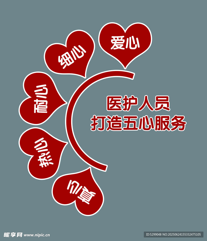 医护人员打造五心服务