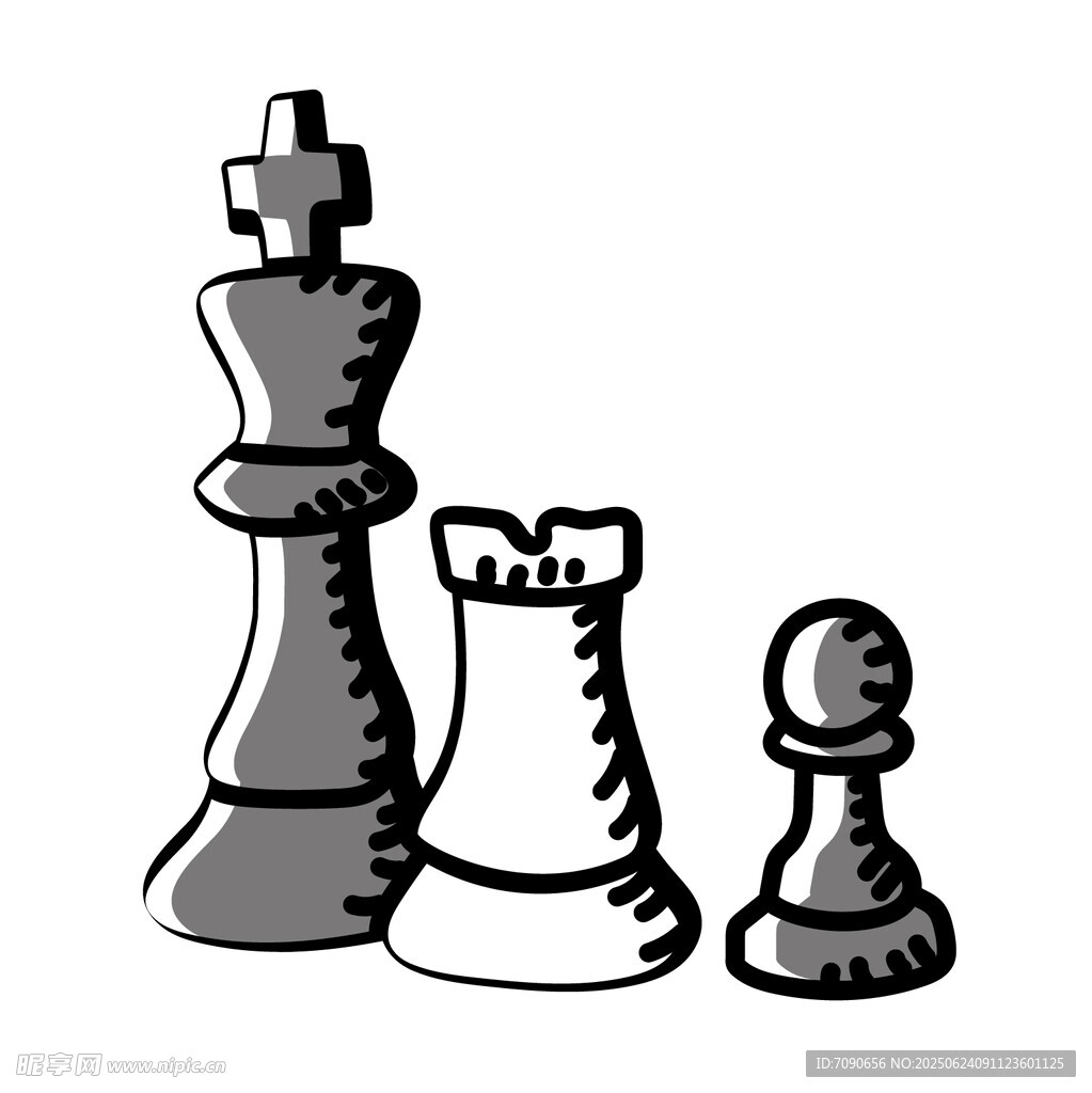 国际象棋棋子组合