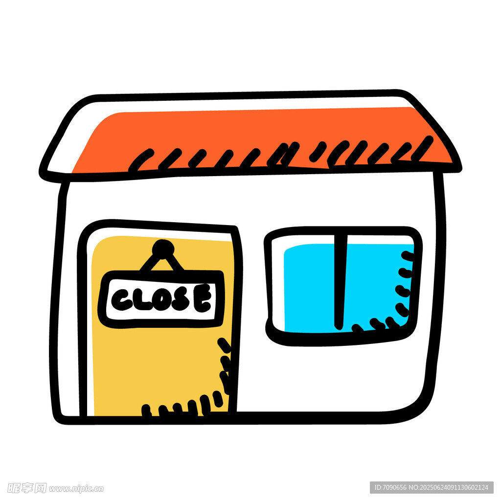 带CLOSET标识的小房子