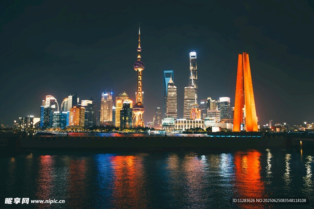 上海外滩璀璨夜景