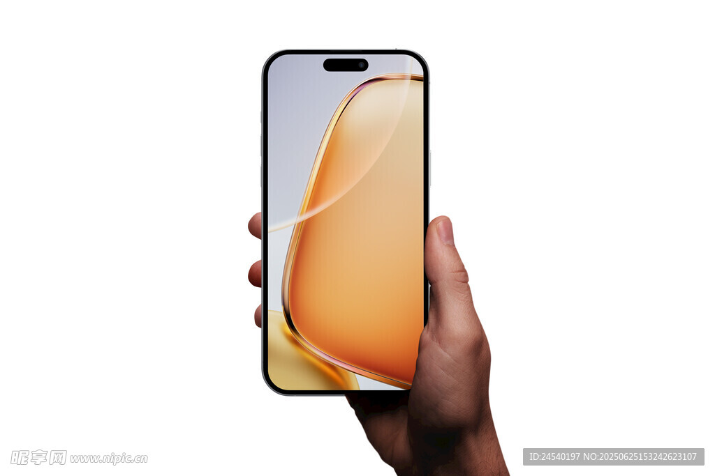 手持iphone手机样机