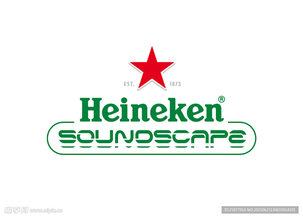 喜力Soundscape标志