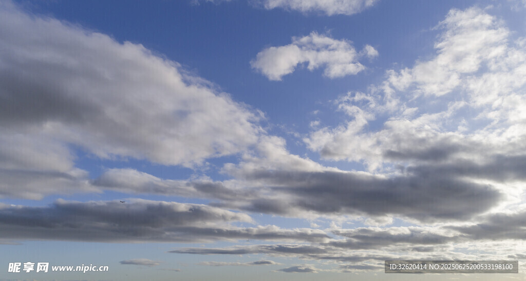 蓝天白云美景