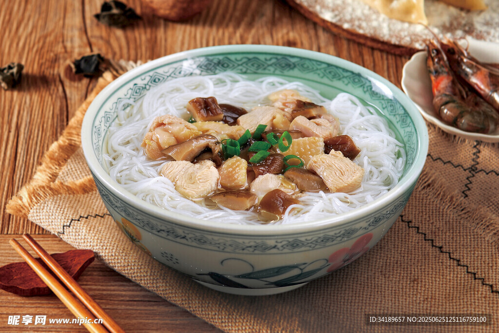 香菇鸡肉粉