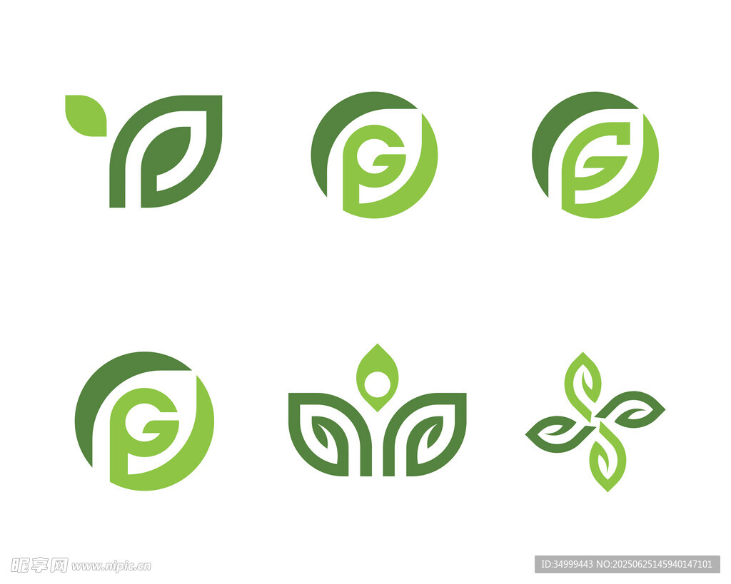 叶子logo图案