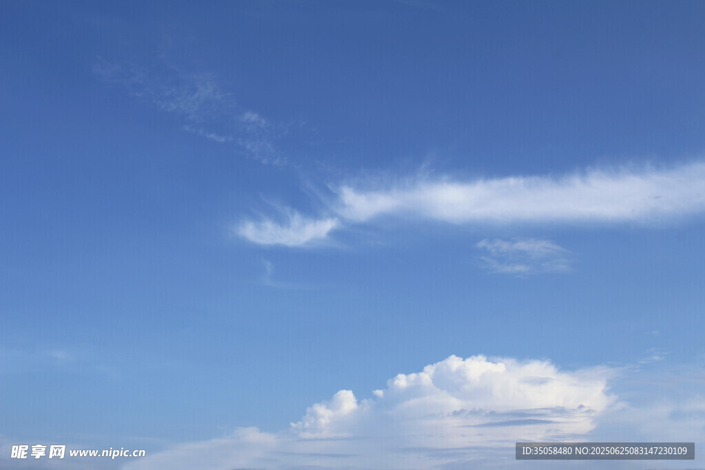 蓝天白云 