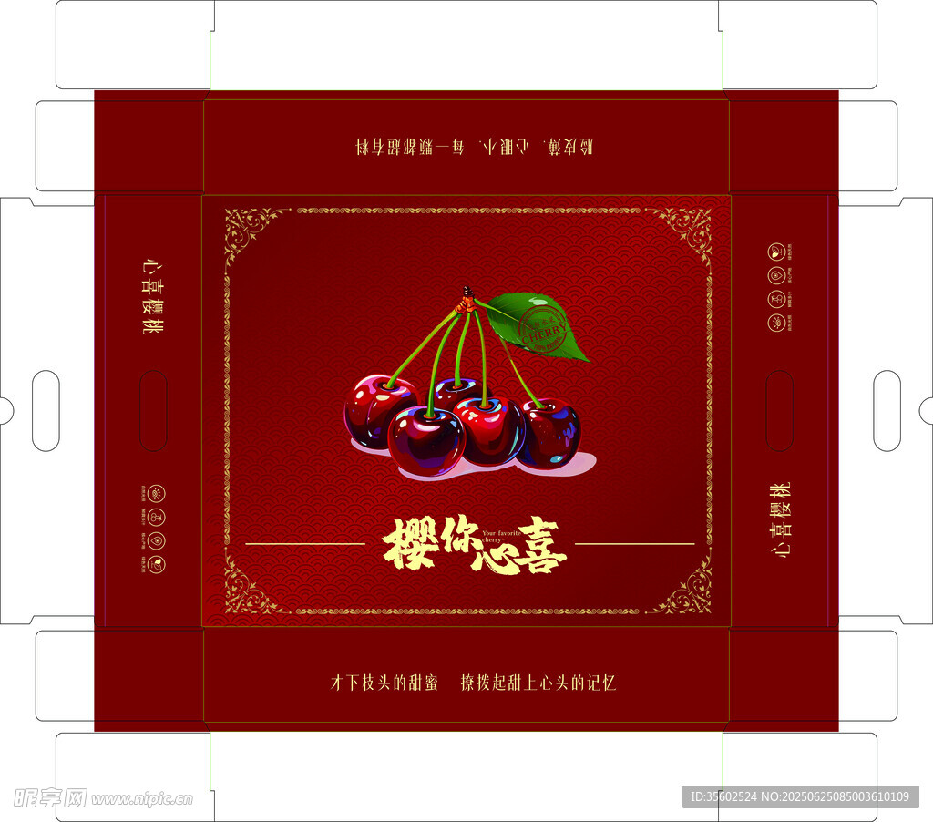 樱桃 包装设计图