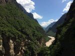 壮丽峡谷风光