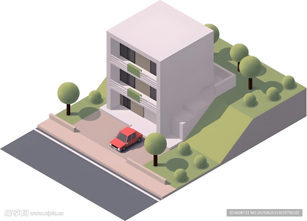 现代简约风格住宅建筑