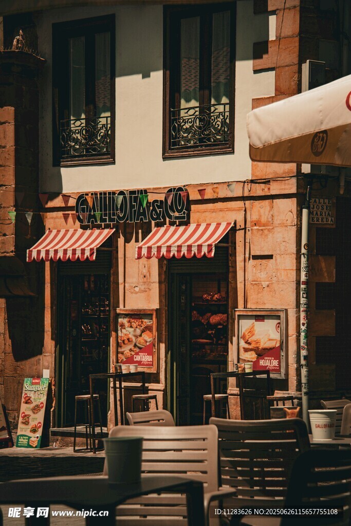 复古风情街边小店