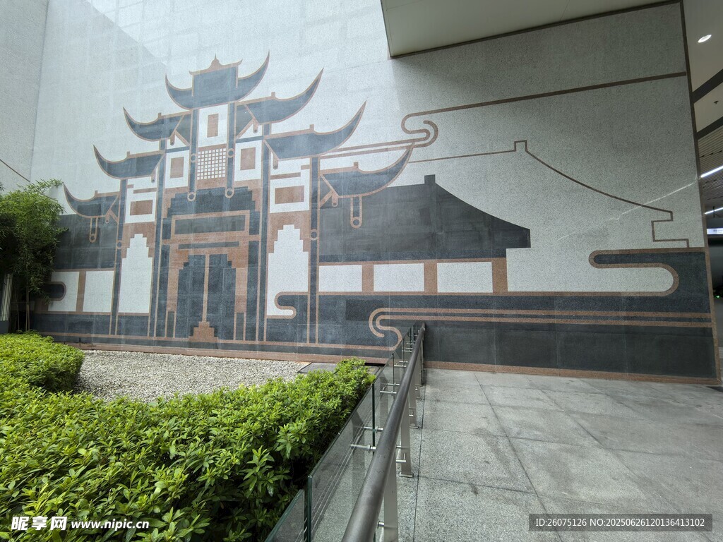 中式古建筑外观景致